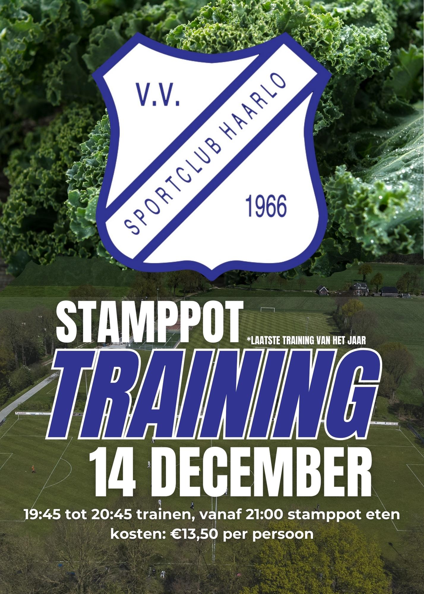 Stamppot training